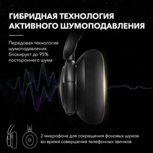 Навушники бездротові bluetooth Anker Soundcore Life Q30 black