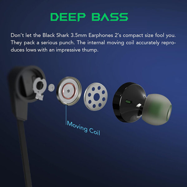Black Shark Earphones 2 Type-C black