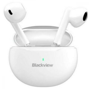Навушники бездротові вакуумні безпровідні Blackview AirBuds 6 white