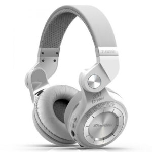 Навушники бездротові повнорозмірні великі Bluedio T2 Plus white