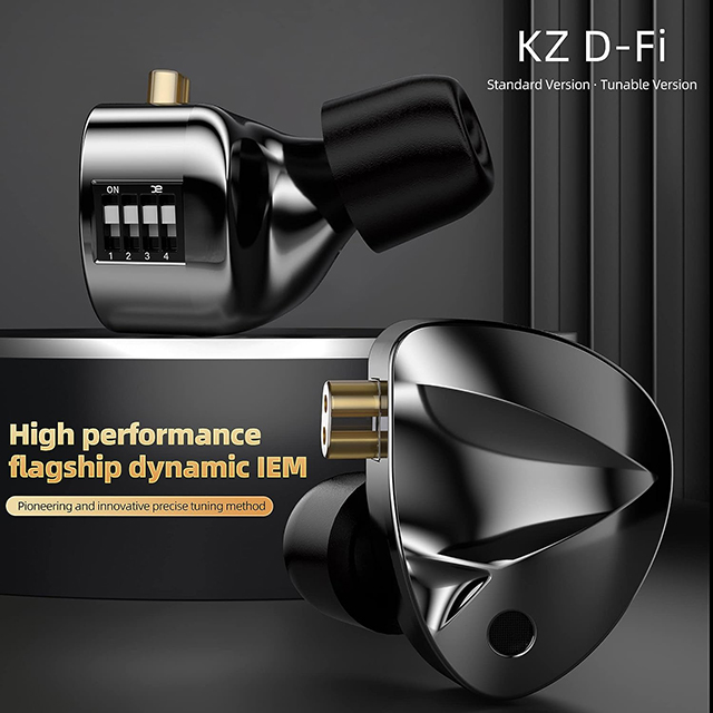 KZ D-Fi   black