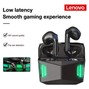 Навушники бездротові внутрішньоканальні Lenovo GM5 black