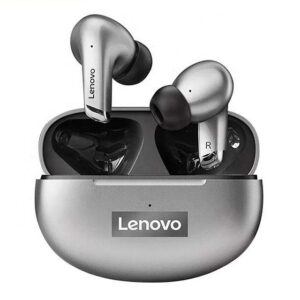 Навушники бездротові bluetooth Lenovo LP5 gray