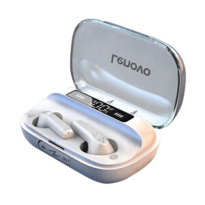 Навушники бездротові маленькі Lenovo QT81 white