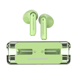 Навушники бездротові маленькі MONSTER Airmars XKT08 green