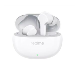 Навушники бездротові маленькі Realme Buds T100 white