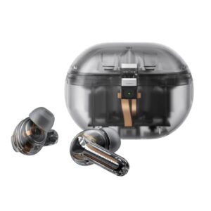 Навушники бездротові вакуумні SoundPEATS Capsule 3 Pro transparent black