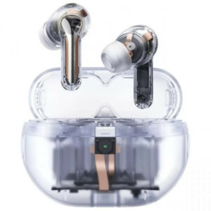 Навушники бездротові білі SoundPEATS Capsule 3 Pro transparent white